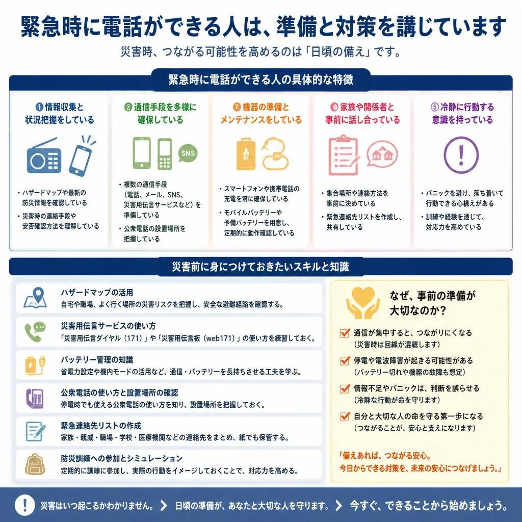「電話できる」人の特徴