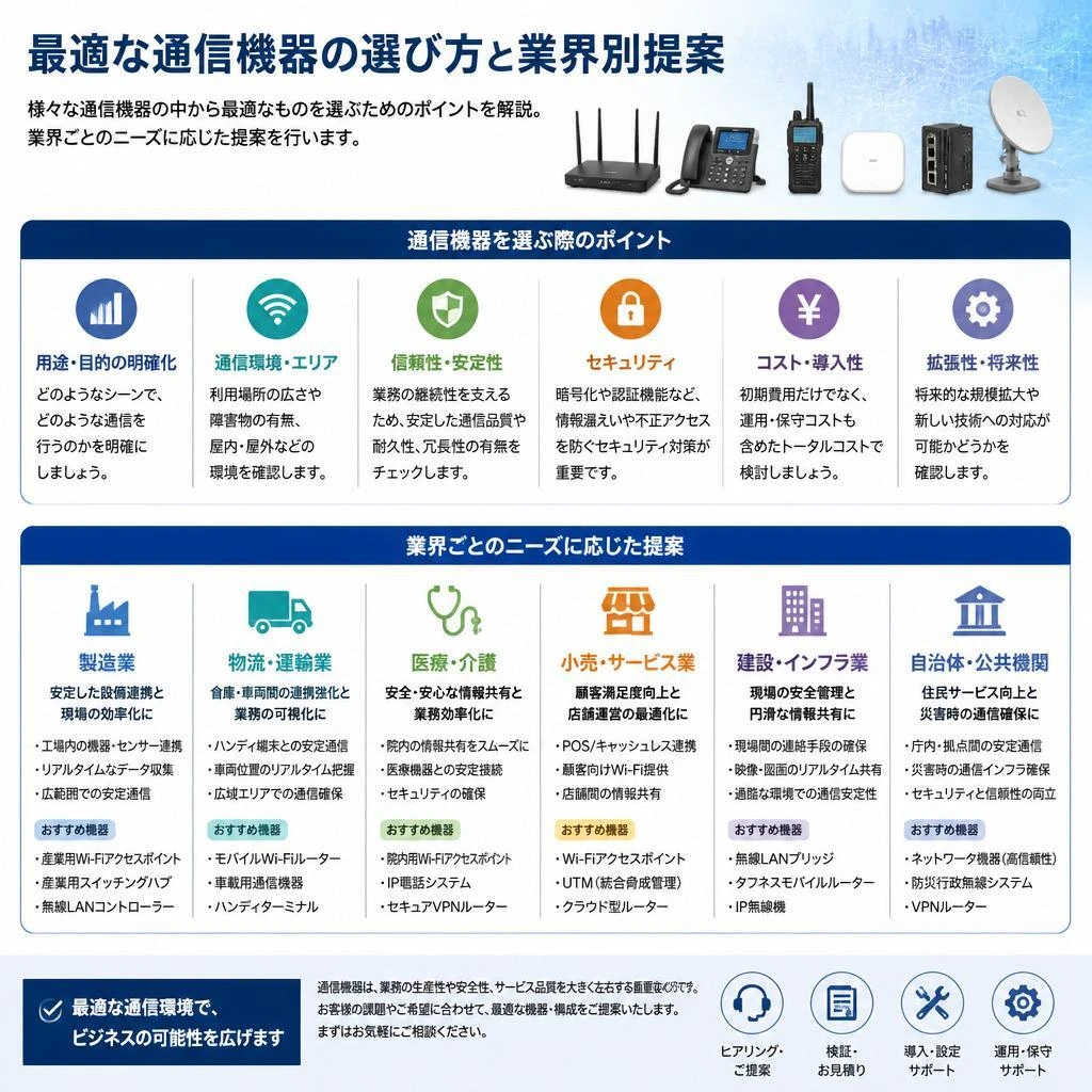 選び方と導入のポイント