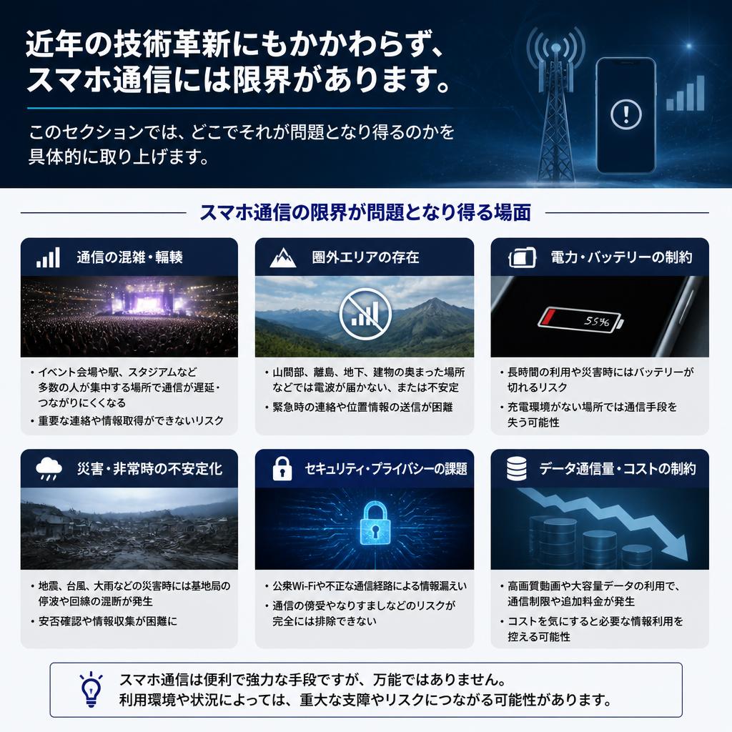 4. スマホ通信の限界