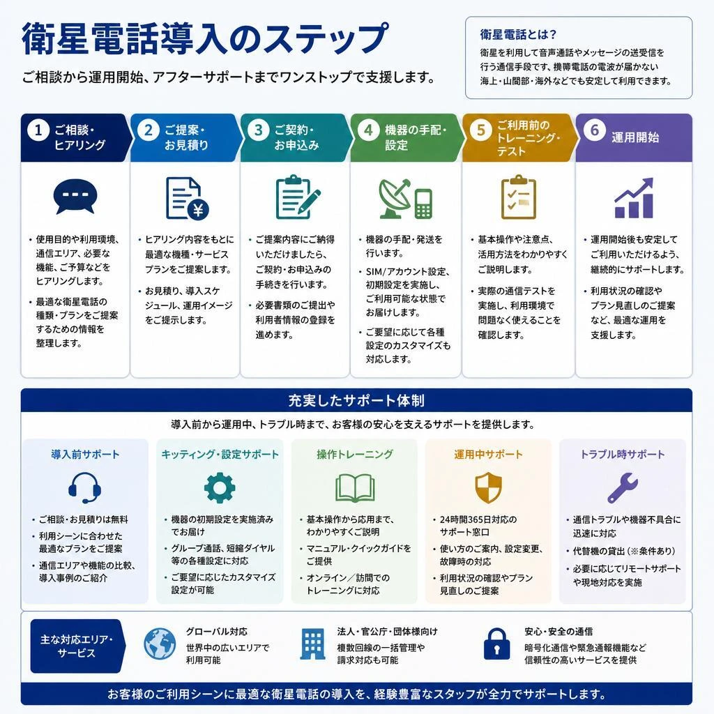 5. 導入から運用まで総合サポート